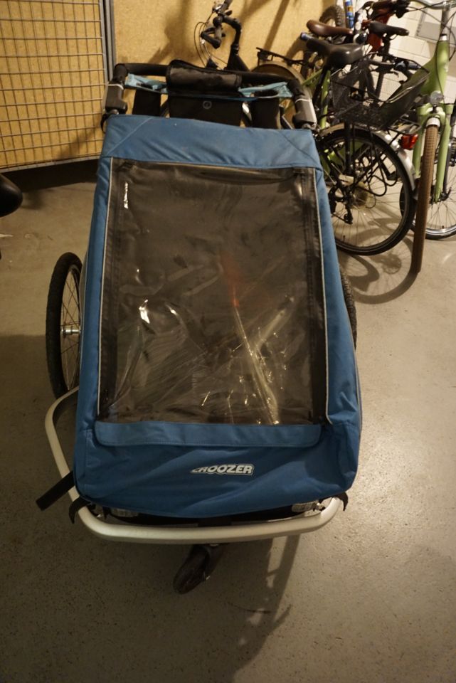 Croozer ® KidPlusfor2 Fahrrad Bike 2018 ocean-blue in Düsseldorf