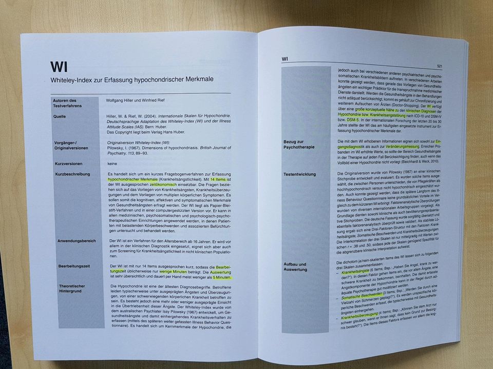 Diagnostische Verfahren in der Psychotherapie Hogrefe in Weimar