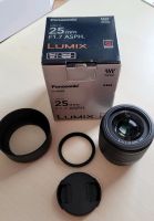 Panasonic Lumix G 25mm F1.7 / H-H025E-K für MFT mit OVP Hessen - Eltville Vorschau