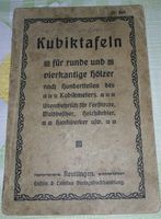 Kubiktafeln für runde und vierkantige Hölzer Hessen - Reichelsheim (Odenwald) Vorschau