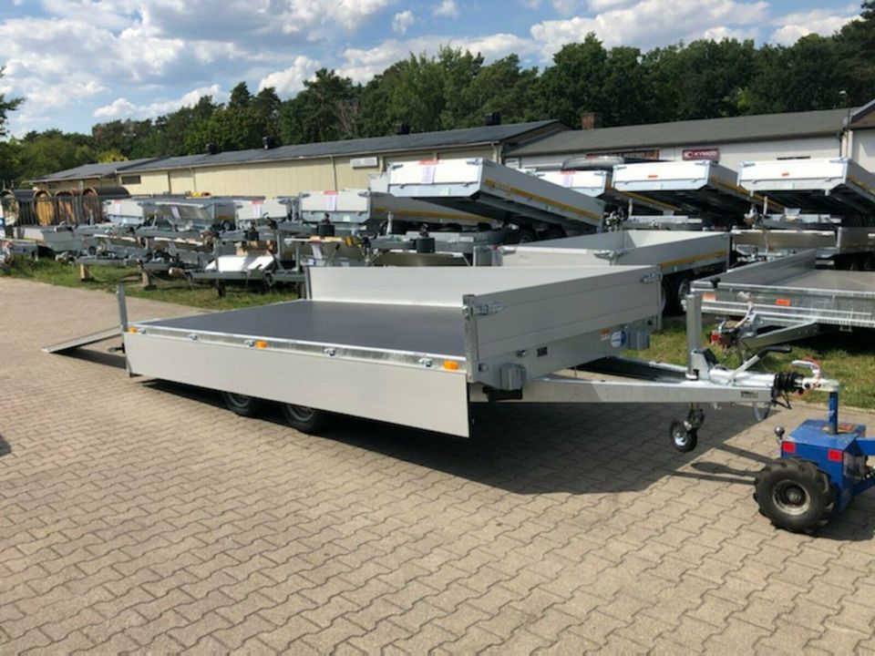 Anhänger⭐Saris Transporter PL 406 204 3500 kg 35cm Rampenschacht in Schöneiche bei Berlin