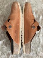 Birkenstock Boston Leder Clogs Cognac 40 Rüdersdorf - Tasdorf Vorschau