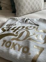 Superdry Hoodie grau/beige melange ❤️ WIE NEU ❤️ Hessen - Usingen Vorschau