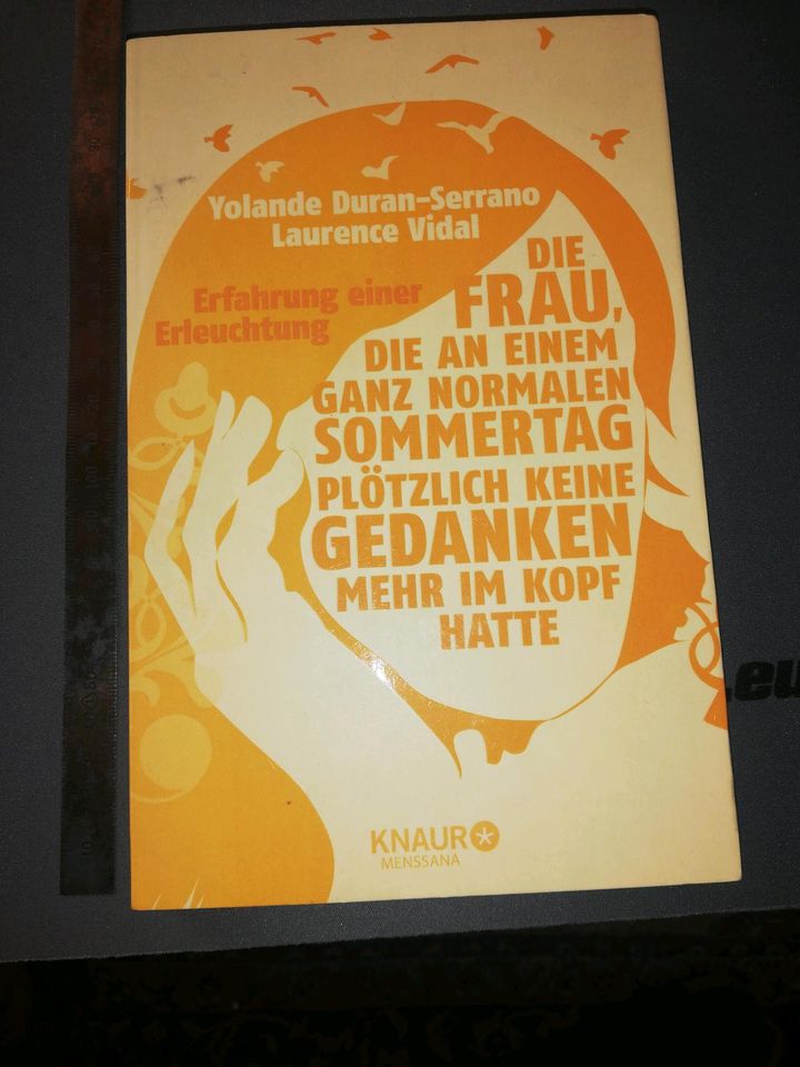 Erfahrung Erleuchtung Serrano Vidal Frau Sommertag Gedanken Kopf in Berlin