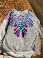 Desigual Pullover Tunika Eule mit Pailletten Größe 122- 128 Hessen - Walluf Vorschau