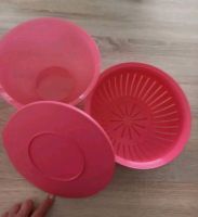 Tupperware Junge Welle Schüssel 4,3L mit Sieb und Deckel, Pink Nordrhein-Westfalen - Lippetal Vorschau