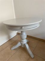 grauer runder Tisch "Vintage/Antik/Shabby Chic" Bayern - Adelsdorf Vorschau