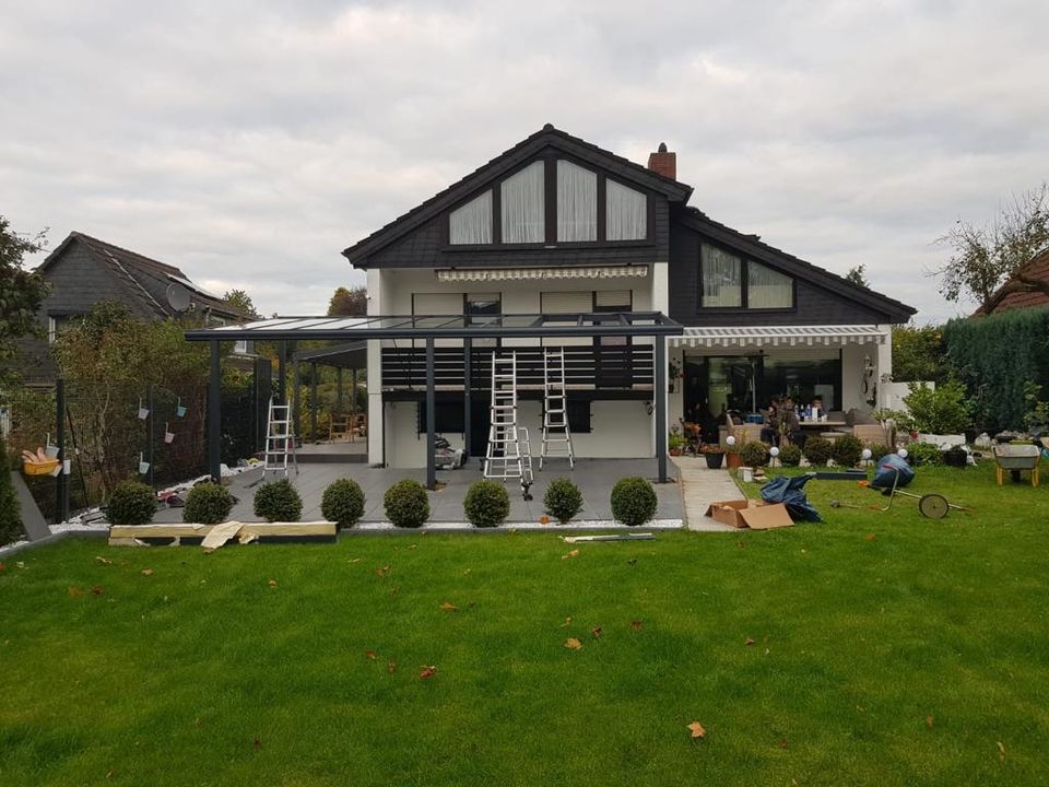 Terrassenüberdachung aller Art Wintergarten Carport Beschattung in Bottrop