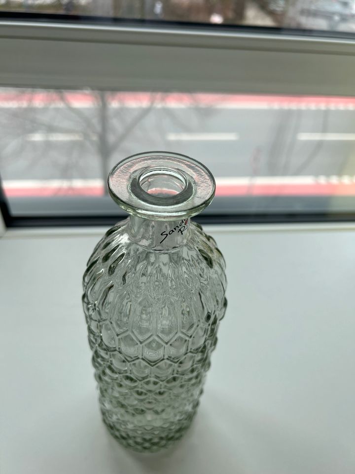 Vase glass Sandra Rich 25 cm Hoch in Frankfurt am Main