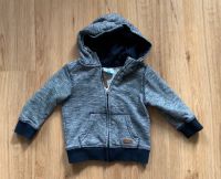 TOPOMINI - blaue gefütterte Sweatjacke mit Kapuze Gr. 86! TOP Niedersachsen - Denkte Vorschau