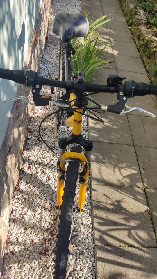 Fahrrad Extreme II gelb schwarz 26 Zoll Mountainbike in Erfurt