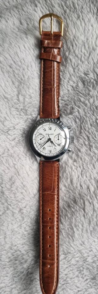 Poljot Chronograph 3133 russische Uhr mit Handaufzug und Datum in Bremen