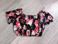 NEU ❤️ AMISU XS crop top Blumen Carmen Off shoulder shirt DAMEN Thüringen - Erfurt Vorschau