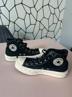 Converse Chuck Taylor Lift Hi Wildleder schwarz  Plateau 39,5 Wandsbek - Hamburg Bergstedt Vorschau