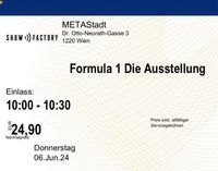 2 Tickets: Formel 1 Ausstellung/ Exhibition in Wien am 6.6.24 Friedrichshain-Kreuzberg - Friedrichshain Vorschau