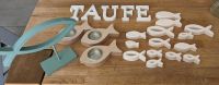 Tauf Deko für den Tauftisch in Holz und weiß mit Eukalyptus Ton Rheinland-Pfalz - Neuwied Vorschau