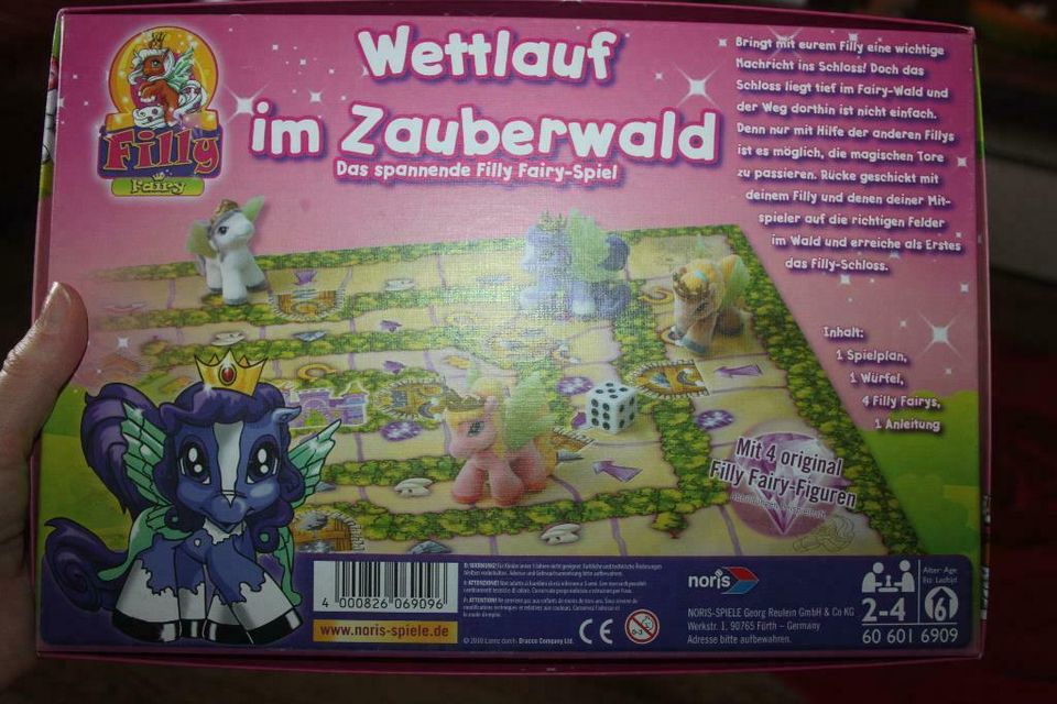 Wettlauf im Zauberwald Filly Fairy Spiel von Noris NEU in Wuppertal