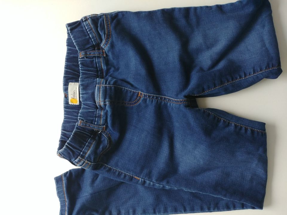 Mini Boden, Hose, Denim Leggings, 134cm, dunkelblau, neuwertig in Frankfurt am Main