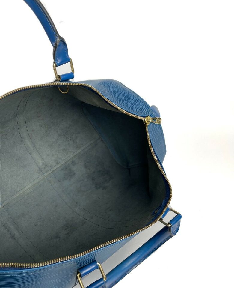 LOUIS VUITTON Reisetasche KEEPALL 50 EPI TOLEDO Bleu Blau Tasche in Hamburg