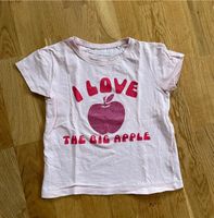 NEXT Tshirt Glitzer Apfel Apple Gr. 110 Frankfurt am Main - Gallusviertel Vorschau