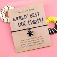 Armband "Pfote" mit Geschenkkarte "World's best dog mom" NEU/OVP Schleswig-Holstein - Henstedt-Ulzburg Vorschau