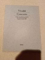 Vivaldi Concerto A-Dur für Violine und Piano Hessen - Eiterfeld Vorschau