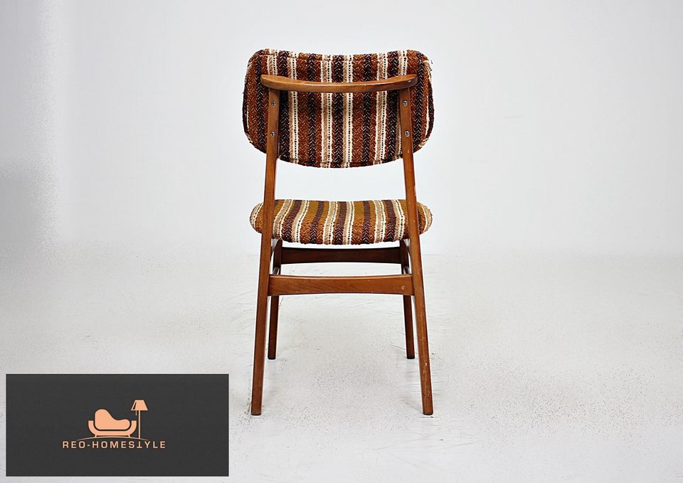 MId Century Armlehnen Stuhl Vintage Holz 50er Antik Massiv in Lage