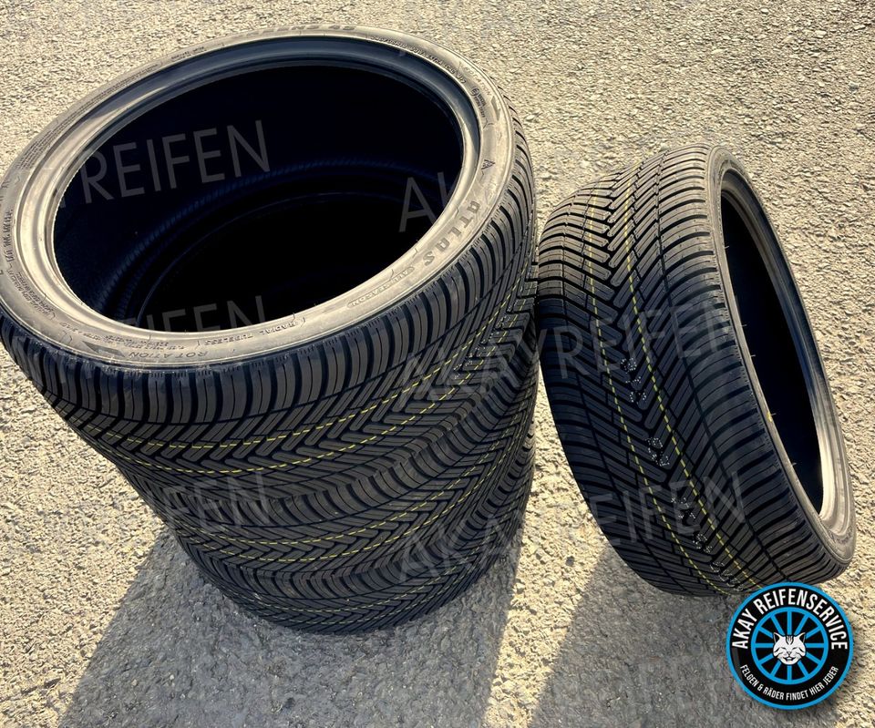 4x 235/45 R19 99W ➡️ Allwetterreifen Ganzjahresreifen Reifen ➡️ ATLAS Green3 4S ➡️ 19 Zoll Auto Rad AUDI A6 A7 Q3 FORD KUGA Mazda MX CX 30 Mitsubishi ASX Volvo Opel ► Allwetter MS M+S Ganzjahres 3PMSF in Melle