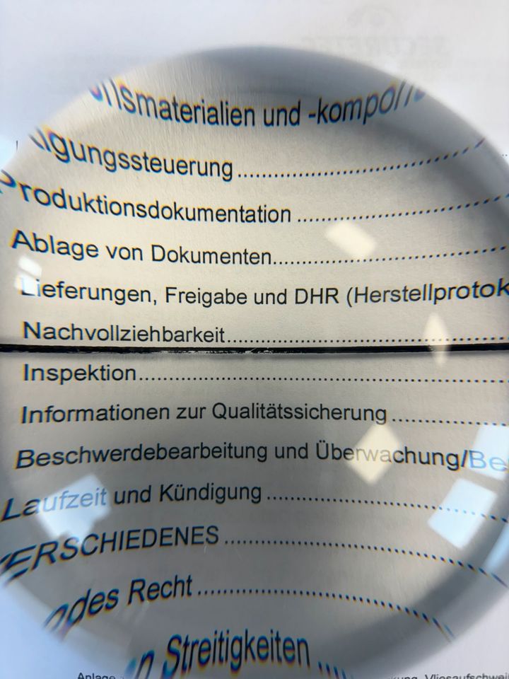 Lesestein von Schweizer, Lupe 95 mm in Nabburg
