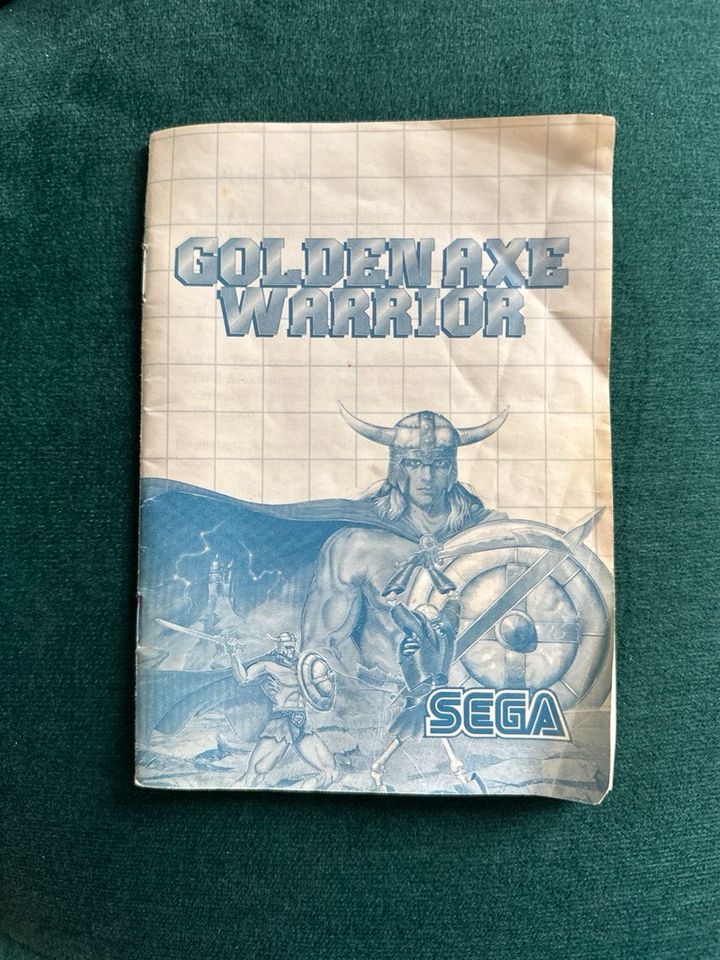 Golden Axe Warrior - Sega Master System II / spiele ps2 ps3 ps5 in Höpfingen