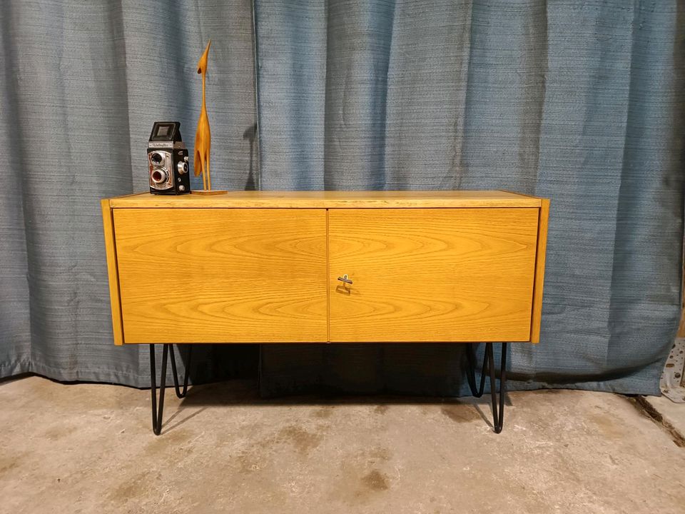 Retro Sideboard Lowboard Schrank Hellerau Vintage DDR Mid Century in Berlin