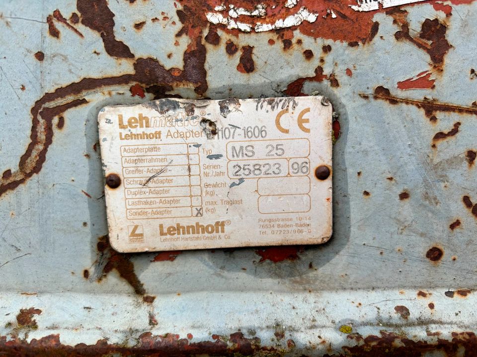 Lehnhoff Abbruch- und Sortiergreifer 1000 mm Breite MS25 in Allensbach