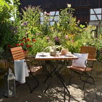 Biergartenstuhl Holz Gartenstuhl Holz Terrassenstuhl Balkonstuhl Bayern - Ebersdorf Vorschau