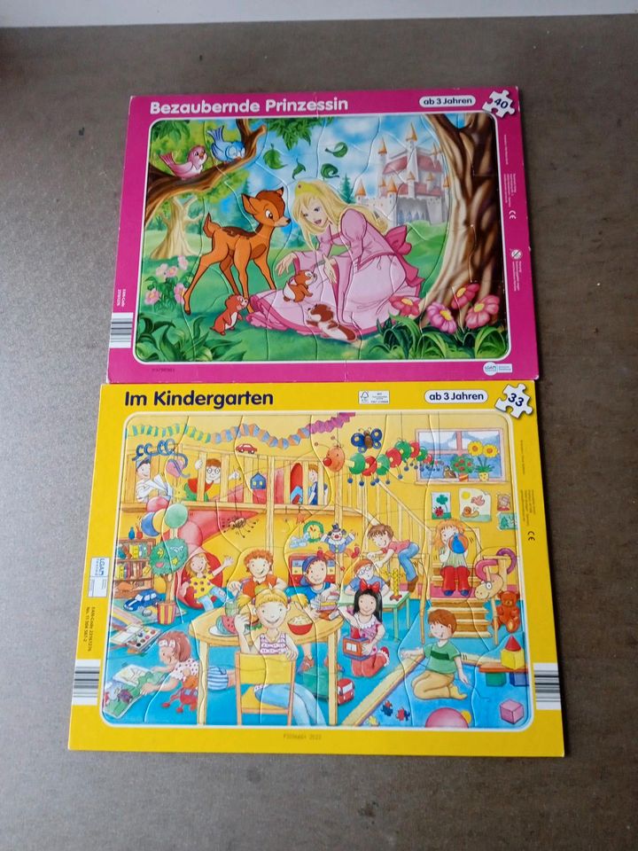 Prinzessin und Kindergarten Puzzles in Tiefenbach