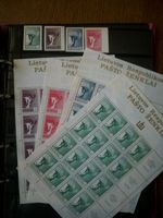 Briefmarken LItauen - Posten 1 --  Jahrg 1990 ** + zwei Ganzsache Hessen - Hanau Vorschau