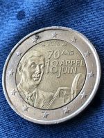 2 Euro Frankreich Gedenkmünze 2010 "70. Jahrestag des 18.Juni" Hessen - Schwalbach a. Taunus Vorschau