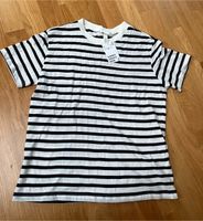 Gestreiftes T-Shirt von H&M, Gr. XS, Baumwolle, neu, mit Etikett Frankfurt am Main - Sachsenhausen Vorschau