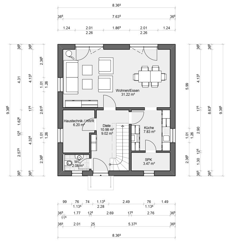 Auch jetzt noch möglich, das eigene Haus ! Einfamilienwohnhaus mit 110 m² in Wetzlar