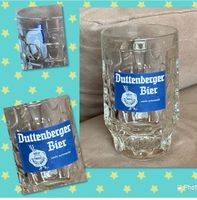 Alter 0,5 Liter Glasbierkrug Duttenberger Bier Bayern - Rehau Vorschau