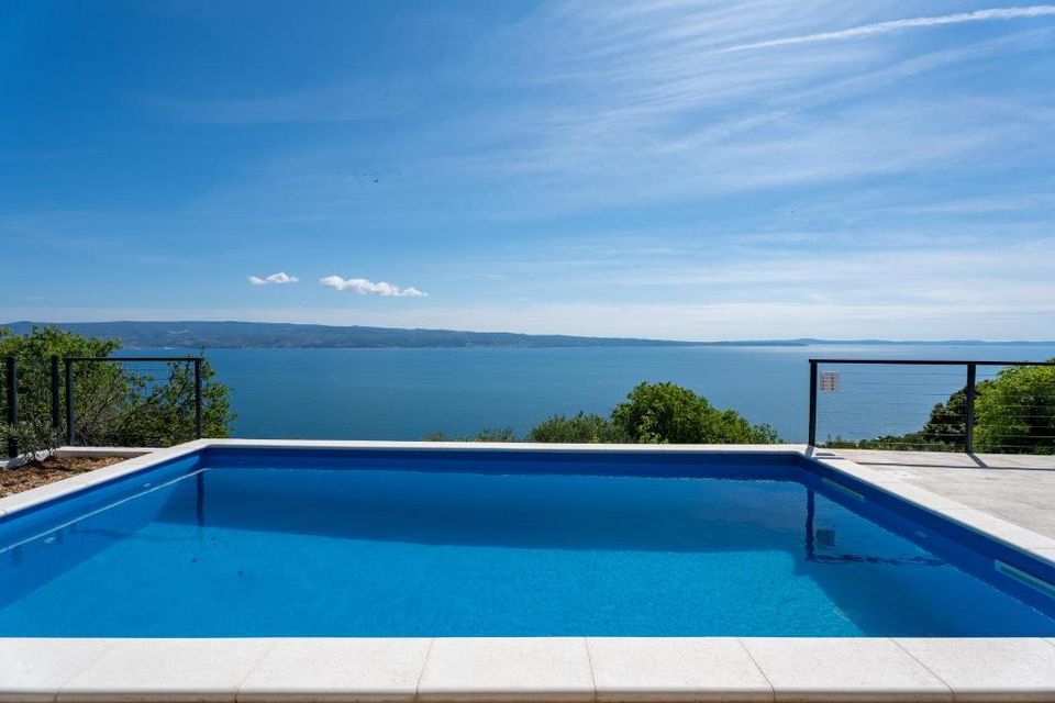 Kroatien, Region Split: Villa mit Infinity Pool und Meerblick bei Omis - Immobilie H2773 in Rosenheim