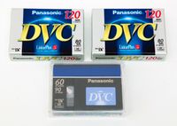 3x Panasonic DVC 120 90 Kassette NEU OVP Film cassette new Pankow - Prenzlauer Berg Vorschau