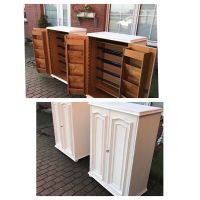 Schuhschrank B83,5xH120xT45 Schrank Shabby Chic Kommode Nordrhein-Westfalen - Schermbeck Vorschau