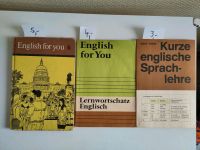 Englisch for you 6 Lernwortschatz Sprachlehre DDR Lehrbuch Thüringen - Weimar Vorschau