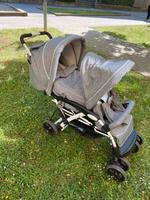 Chic 4 Baby Geschwisterwagen Kinderwagen grau melange Baden-Württemberg - Reutlingen Vorschau