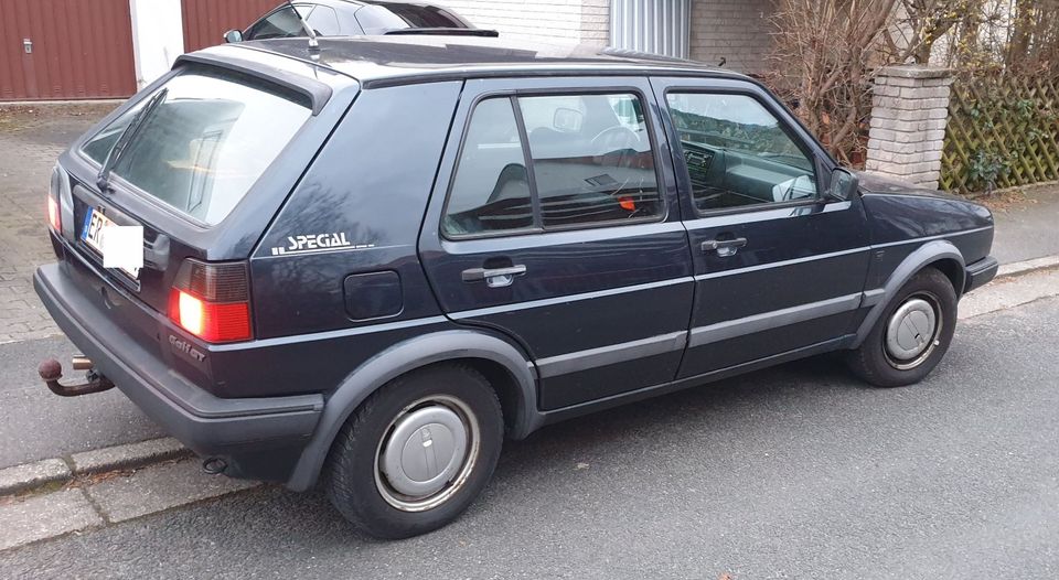 Oldtimer VW-Golf 2 GT-Special, 4-tür.-66kW_ATH-Getr.,Bj.6/90 in Erlangen