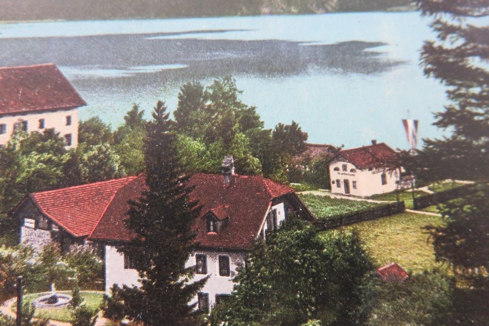 Alte Ansichtskarte Postkarte Kochel m. Herzogstand in Eging am See