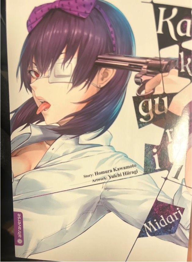 Kakegurui Twin 1-8 und Kakegurui Midari 1 Manga Auflösung in Bremen