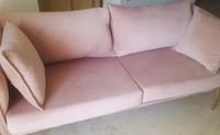 Westwing Sofa Couch Samt Altrosa- neuwertig - TOP Bayern - Scheyern Vorschau