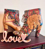 Süße DOGO Shoes Stiefeletten vegan Gr. 41 Nordrhein-Westfalen - Leverkusen Vorschau