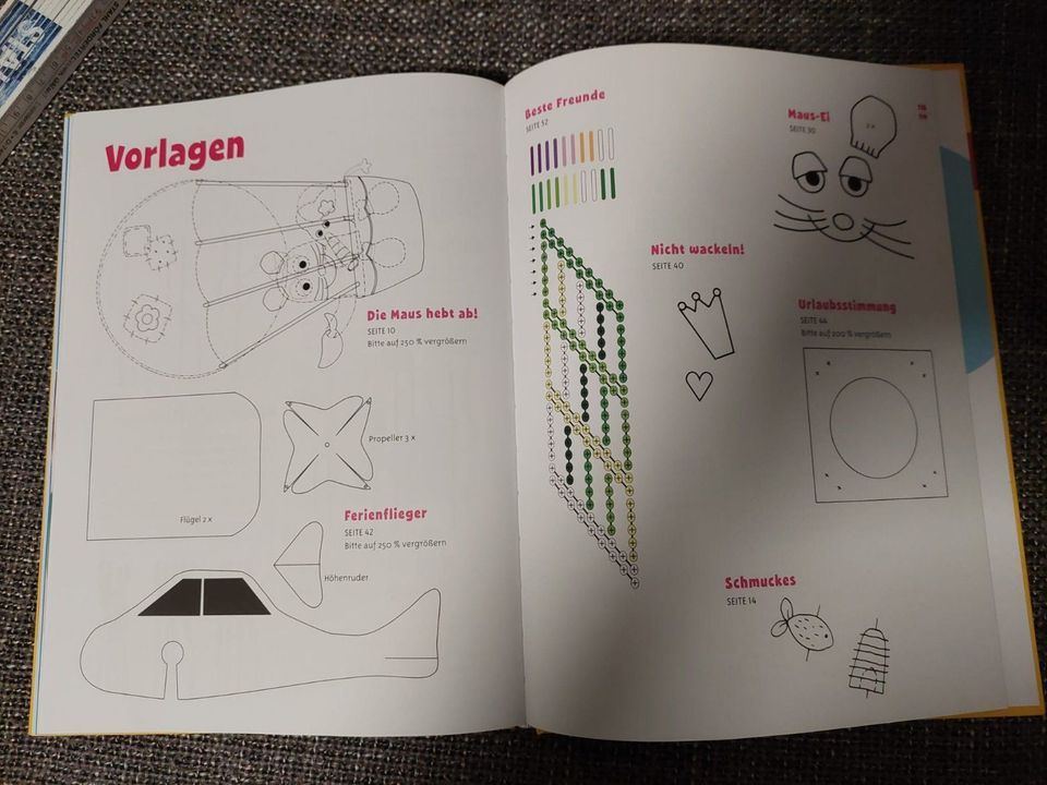 Das große Bastelbuch mit der Maus in Pfedelbach